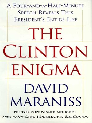 cover image of The Clinton Enigma